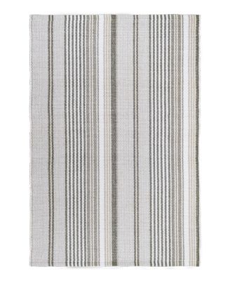 Dash Albert by Annie Selke DA169 Gradation Ticking Indoor/Outdoor Area Rug, 6'0"x9'0"