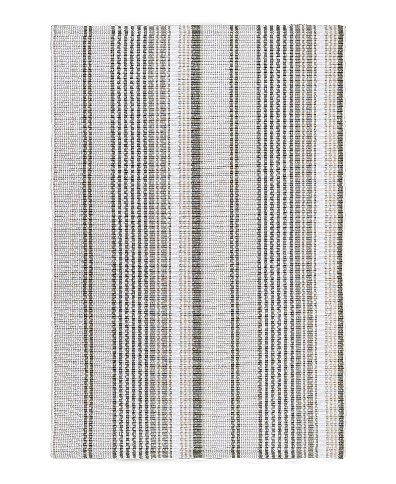 Dash Albert by Annie Selke DA169 Gradation Ticking Indoor/Outdoor Area Rug, 6'0x9'0