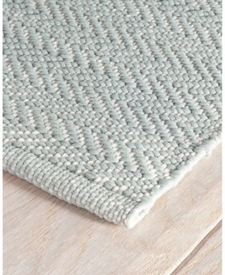 Dash Albert by Annie Selke DA392 Herringbone Indoor/Outdoor Area Rug, 2'6"x12'0"