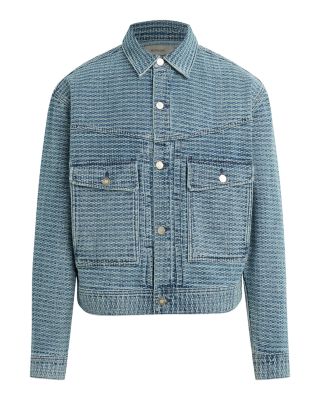 Jacquard Trucker Jacket