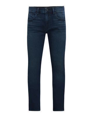 Blake Slim Straight Fit Jeans in Blue Shadow
