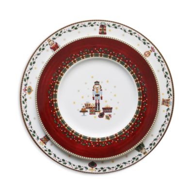 Nutcracker Salad/Dessert Plate