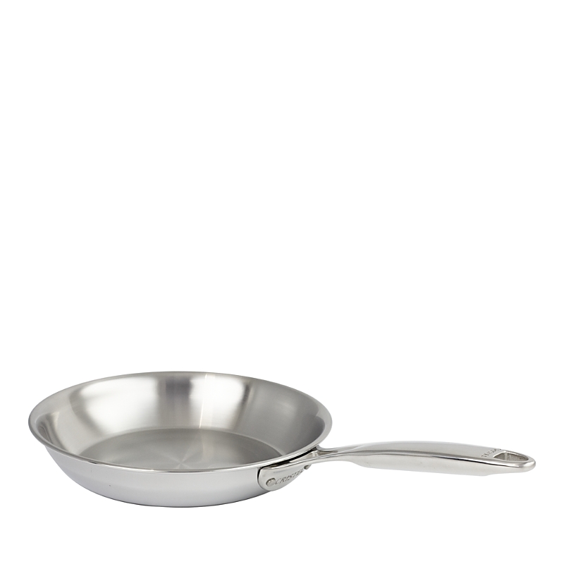 Cristel Castel Pro Ultraply 11 Stainless Steel Frying Pan In Silver