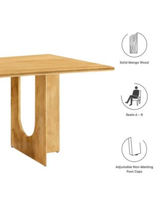 Rivian Rectangular 70" Wood Dining Table