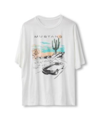  Unisex Ford Mustang Road Trip Oversized Tee