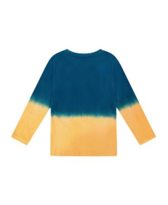 Boys' Long Sleeve Organic Cotton Gradient Jersey Tee - Little Kid