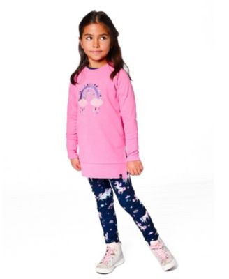Girls' Super Soft Tunic Tee with Embroidery - Little Kid