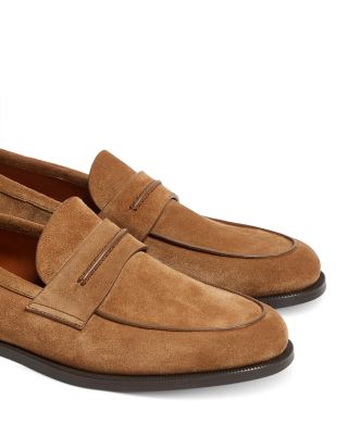 Men's Suede Mocassin Corso Loafers