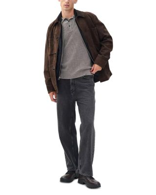 Crawford Wool &amp; Cashmere Blend Polo Sweater