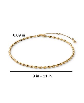 Jace Stainless Steel Gold Anklet