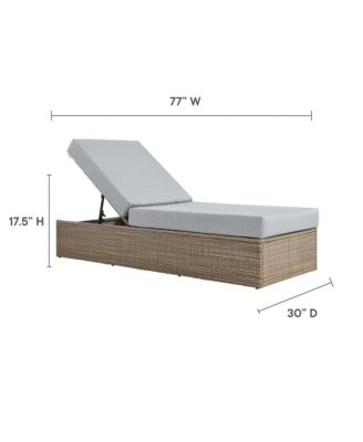 Convene Outdoor Patio Chaise Lounge Chair