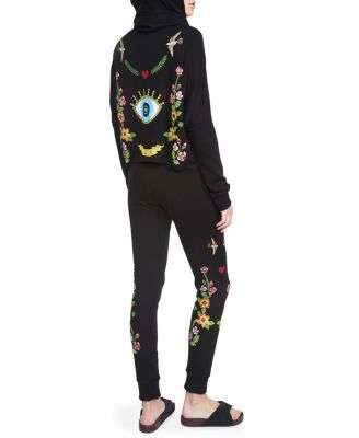 Amina Floral Eye Love Hoodie