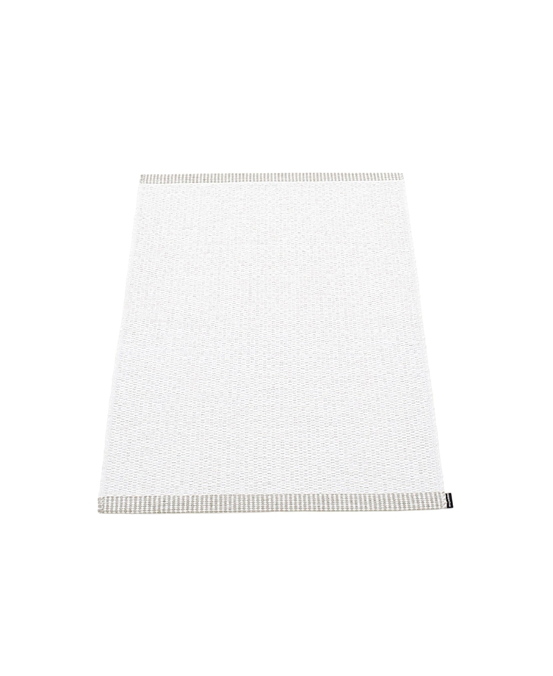 Pappelina Mono Rug, 24 X 33 In White