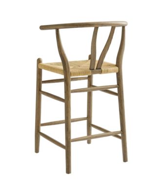 Amish Wood Counter Stool
