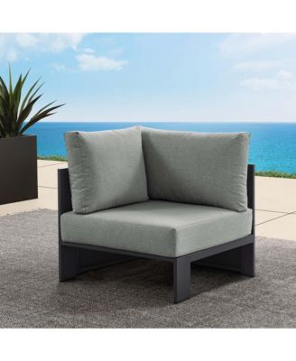 Tahoe Outdoor Patio Powder-Coated Aluminum Modular Corner Chair
