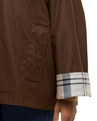 Myra Waxed Hooded Duffle Coat