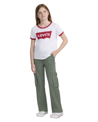 Girls' Wide Leg Cargo Pants - Big Kid