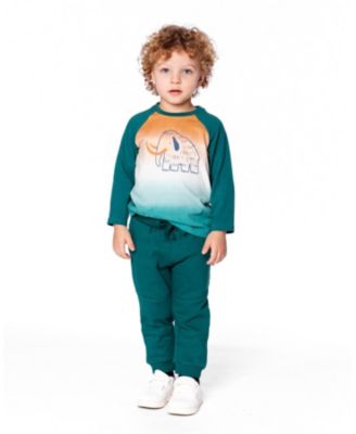 Boys' Organic Cotton Jersey Raglan Sleeve T-Shirt - Little Kid, Big Kid