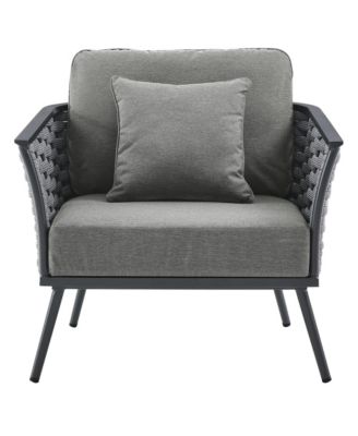 Stance Outdoor Patio Aluminum Armchair