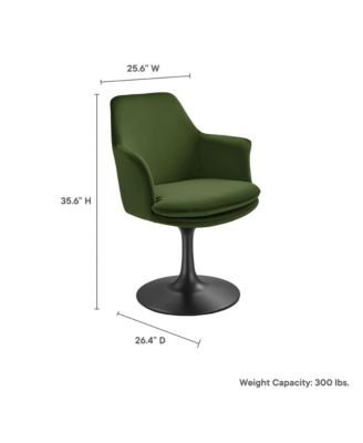 Lippa Swivel Dining Armchair