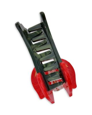 Cherry Hearts Hair Brush & Clip Gift Set