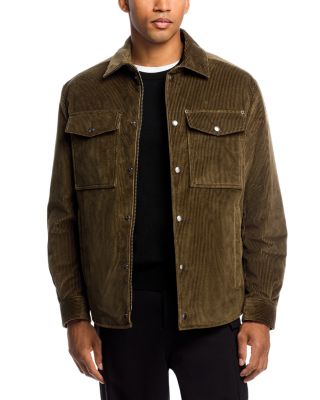 Ambroisie Corduroy Down Shirt Jacket
