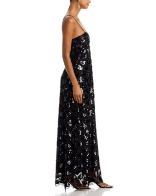 Sequinned Slip Dress