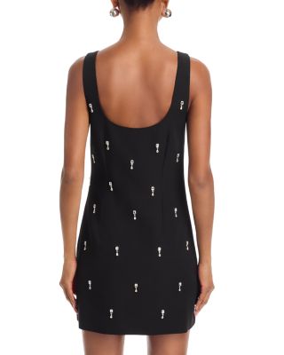 Crystal Embellished Shift Dress - Exclusive