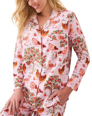 Hen House Long Pajama Set