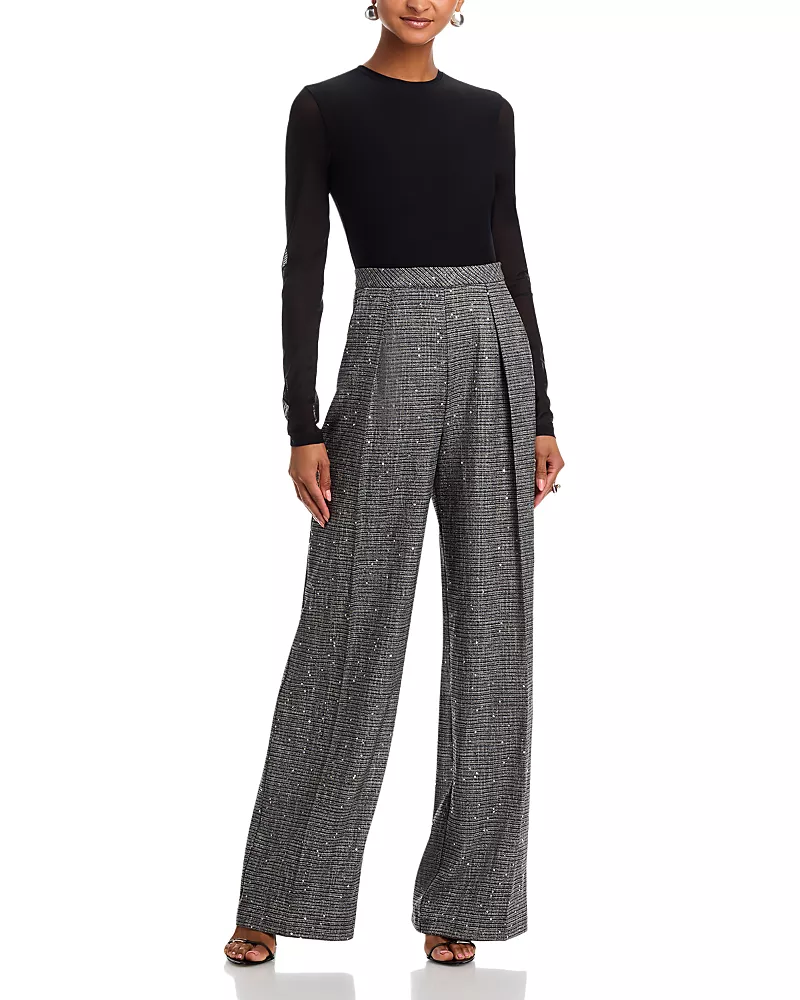 Black Halo Dante Colorblocked Jumpsuit