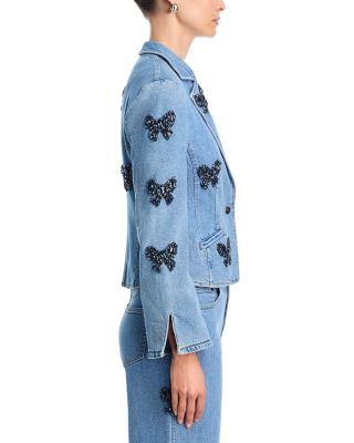 Rhinestone Bow Le Petite Khloe Blazer & Betsy Rhinestone Bow Jeans 