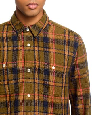 Midweight Flannel Button Down Shirt