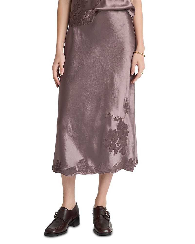 Vince Embroidered Slip Skirt Vince Embroidered Slip Skirt