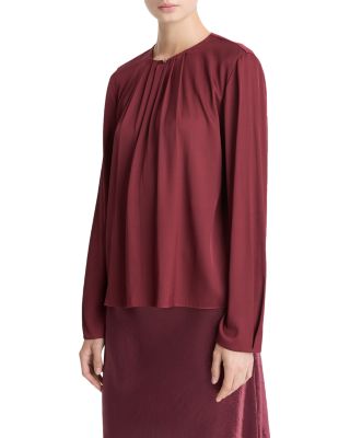 Pleated Neck Blouse