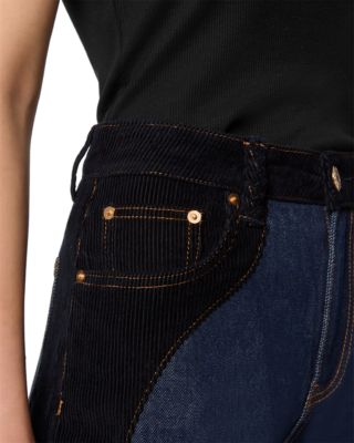 Panto High Rise Wide Leg Jeans in Denim Blue