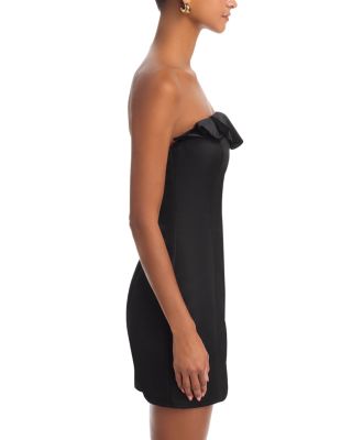 Ruffled Strapless Mini Dress - Exclusive