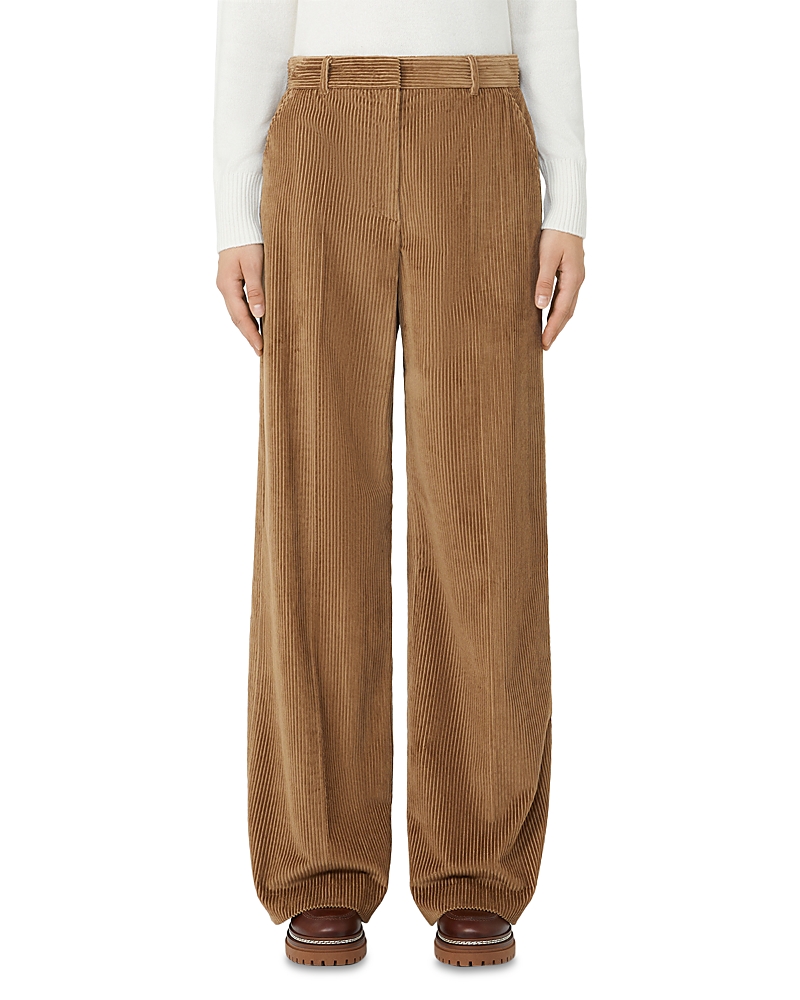 Weekend Max Mara Weekend 2 Tania Corduroy Pants In Brown