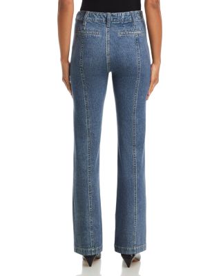 Ponte Olivia High Rise Jeans in Washed Blue