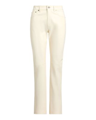 Lambskin Relaxed Straight Pant