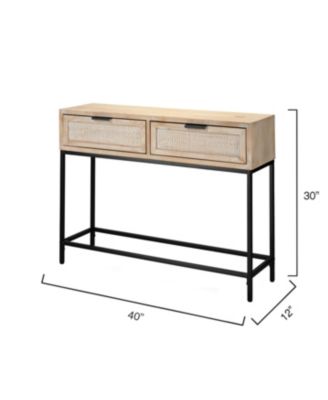 Reed Console Table