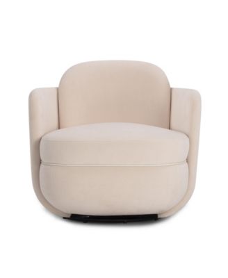 Wolfie Velvet Swivel Chair