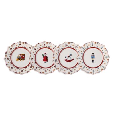 Toy&#39;s Delight Anniversary Plate, Set of 4