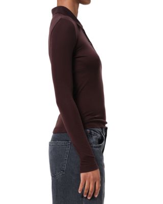 Amos Polo Collar Top