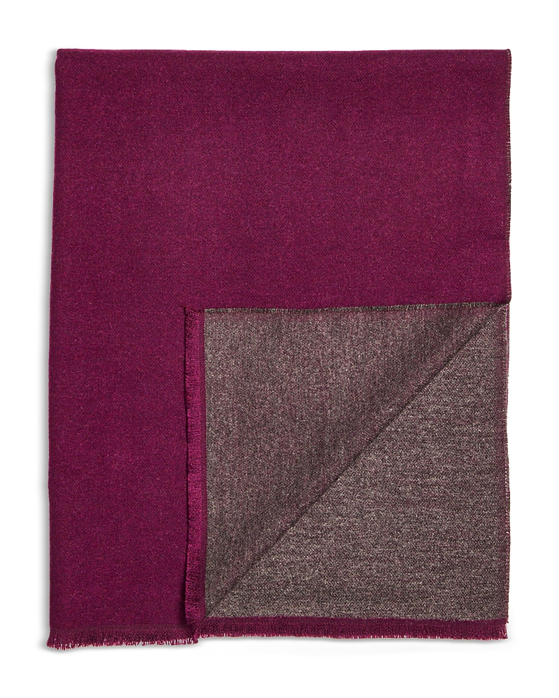 The Men's Store at Bloomingdale's Reversible Solid Scarf with Cut Fringe