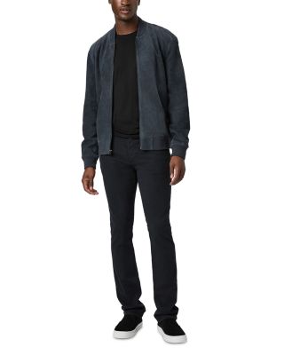 Chen Suede Bomber Jacket