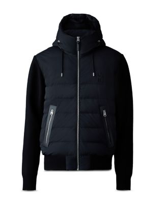 Andrew-Z Mixed Media Light Down Jacket