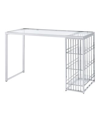 Chelsea Glass Top 3-Shelf Bar Table