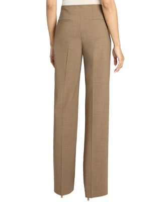  Della Straight Leg Pants in Stretch Wool