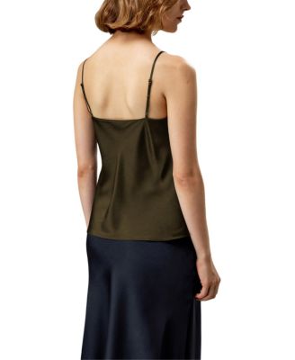  Double-Faced Silk Charmeuse Camisole