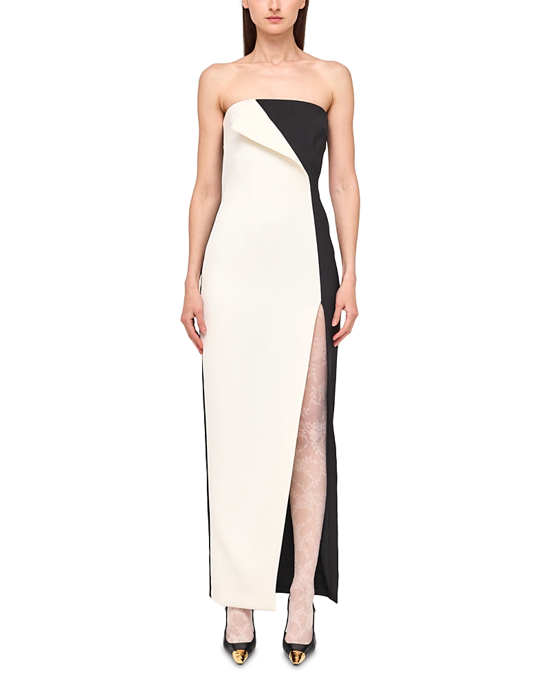 Ronny Kobo River Color Blocked Dress